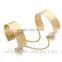 New Euro-American Vintage Two-ring Chains Arm Bangles Alloy multilayered bracelet