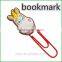 Soft pvc 3d bookmarks with cartoon design