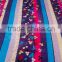 Fluffy and warm flower printed Polyester flannel fabric