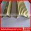 Custom brass strip extrusion decorative brass banding