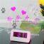 LED Bedside clock new design led message board alarm clock
