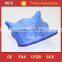 Wholesale Dinner Plates Decorative Square Blue Glass Under Plate