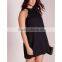 Black boutique casual dress for fat girl