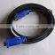 Hgh quality gold connector flat VGA cable