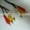 High quality Gold audio video 3rca to 3rca rca cable