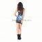 2015 Hot sell fashion jumpsuit short skirt starry galaxy short skirt slim short skirts