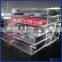 Factory Wholesale Popular Acrylic Cosmetic Cube w/ DIVIDERS