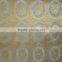 Elegant Design Golden Crochet PVC Tablecloth