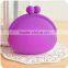 Cheap Silicone ladies wallet ladies pars hand set bag genuine wal