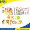 8pcs assorted mini baby rattle set toy with window box