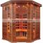 ETL/CE/ROHS Approved high qualify Infrared Sauna, Most popular infrared sauan for 5person corner sauna