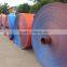 Tarpaulin sheet with high quality low price leno woven fabric high tensible striped hem 1 meter interval triangle plastic corner
