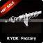 KYOK Customized special style aluminium window curtain accessories,zinc hanging curtain rod with competitive price wholesale