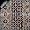 7 discount Beautiful leaf orange color with leaf and flower design african soft guipure lace 3103
