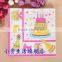 New Design Birthday Party Decoration Design 100% Virgin Wood Pulp Fancy Cake Printed Tissue Paper Napkin
