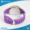 Unisex custom logo quartz japanese movement waterproof watch silicone