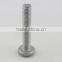 Carbon steel Cross recessed pan head screws Hot dip galvanized DIN7985