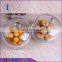 Handmade clear Birthday decor mini glass cake plate with dome                        
                                                Quality Choice