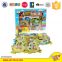 Hot sell electric car puzzle track toys 8211-3 for kids
