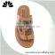 new design lastest pu injection soft new mould men brown slippers 2016