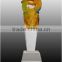 trophy of turtle liuli glass trophy business gift