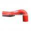 600P/4HK1 genuine auto air cooler inlet hose soft red long JMC QINGLING pick up truck auto spare parts