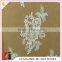 HC-6173-1 Hechun Imitation Crystal Acrylic Handmade Design Beaded Heavy Bridal Lace Fabric