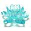 Romantic Crystal Glass Decorative Flower Handmade Lotus Flower