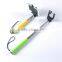 MINI Wired Selfie Stick Monopod, wholesale selfie stick monopod for samsung
