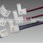 remote controlled decoration led tape connector, SMD3528 5050 led strip tape 4 pin connector
