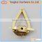The teardrop-shaped handbag lock for leather bag / fashion twist lock