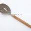 New product wood handle silicone turners