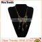 New arrival wholesale women costume jewelry ethnic feather tassel necklace