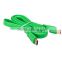 1.5M colorful PVC Molding19pin plug to plug HDMI flat cable