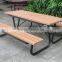 Outdoor wood table outdoor picnic table