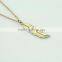 Wholesale jewelry multilayer necklace fashion leaf statement necklace