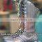 Germany party cowhide genuine leather elegant work used zipper pointed high heel boots