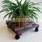 High quality solid wood flower pot tray with factory price