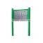 Stainless steel instruction board fitness equipment for schools