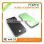portable PP power bank with CE FCC Rohs from China Manufacture
