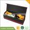 Rigid cardboard paper premium wine Boxes For Wine single Bottles