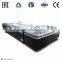 commercial glass top chest freezer