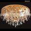 2015 new fashion and more shape pass ce very beautiful crystal celling lamp