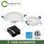 3KWH Led Panel Lamp 500lm cETLus Certificated Long Lifetime 9W 100-135V