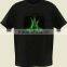 sound activated lighting up el/led t-shirt Manufacturer