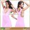 Women Summer Sleeveless Spandex Nylon Beach Dress Wholesale