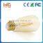 2200K,Edison Golden Tint Style,LED Filament Bulb,Dimmable st64 bulb