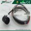230v 400w spring coil heater hot runner heater with stailess steel metal braided cable
