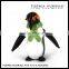 Home decoration glass animal figurine miniature glass penguin