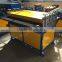 metal sheet leveling and beading machine